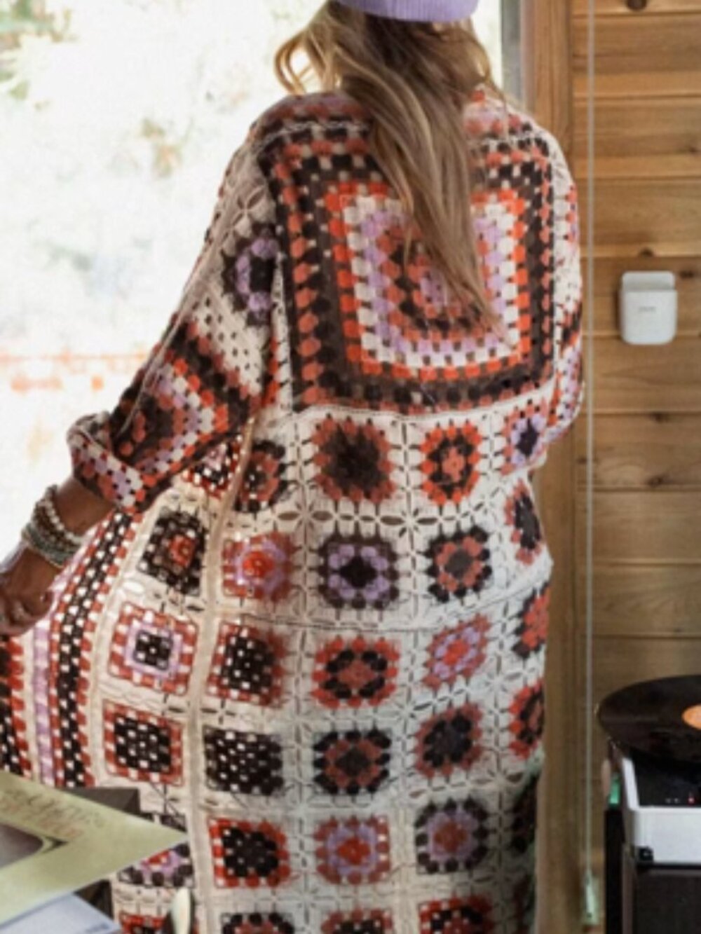 NWT Brown Multi Soulful Wanderer Duster - Picture 3 of 13